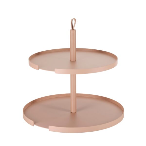 BIG HUG Etagere / Tortenständer 2-stöckig - rosa
