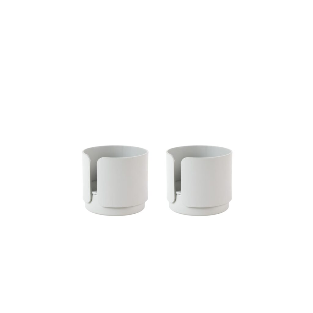 BIG HUG Tealight holder & Egg Cup - Bone