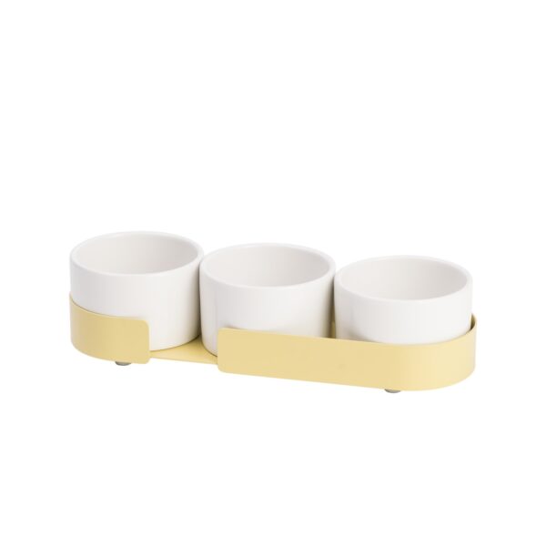 BIG HUG Snackschüssel Set - gelb