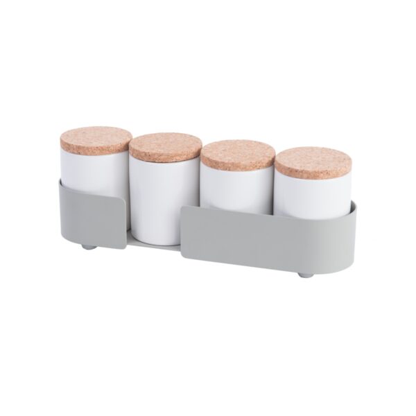 BIG HUG Gewürzglas Set - grau