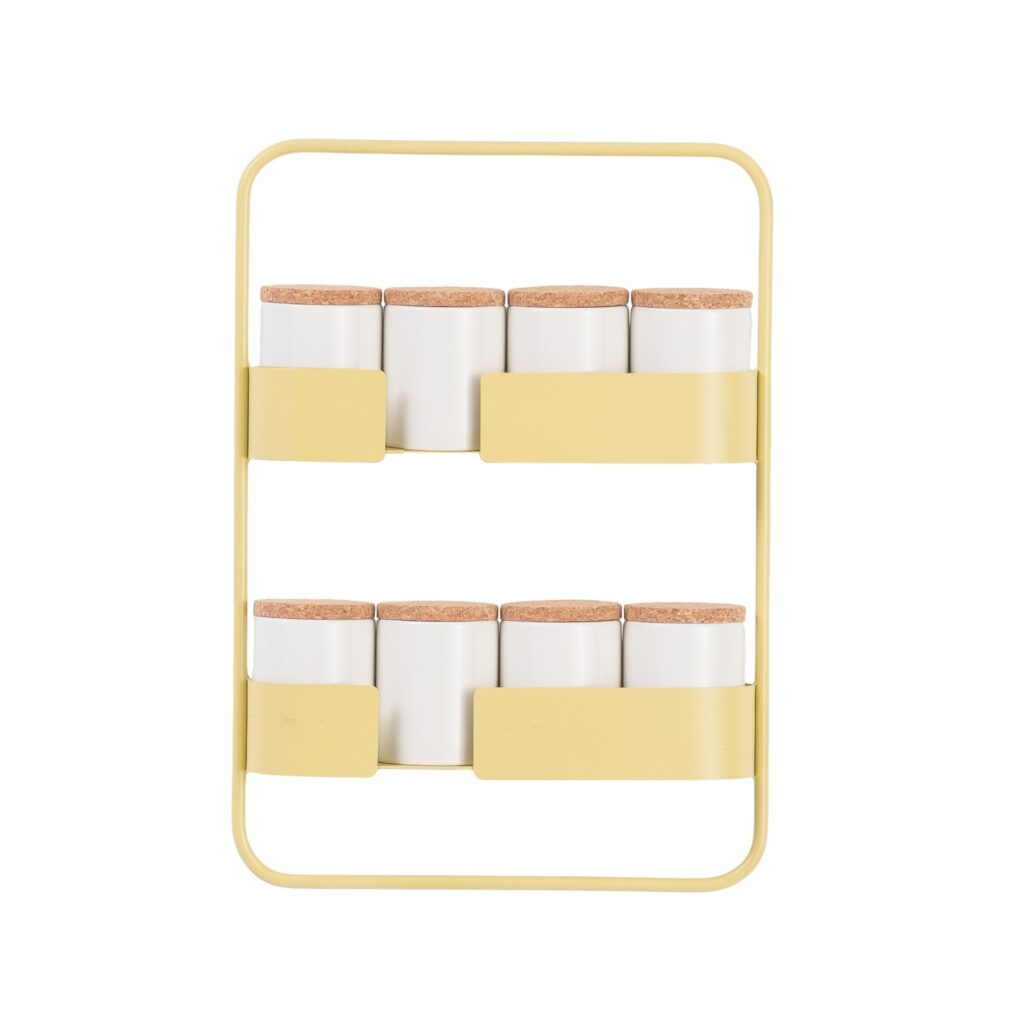 BIG HUG Spice jar rack - Lemon