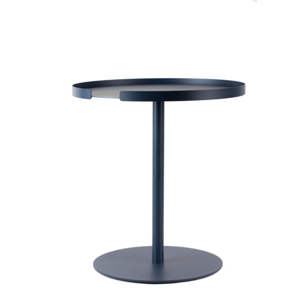BIG HUG Beistelltisch rund - blau