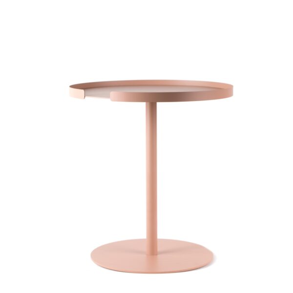 BIG HUG Beistelltisch rund - rosa