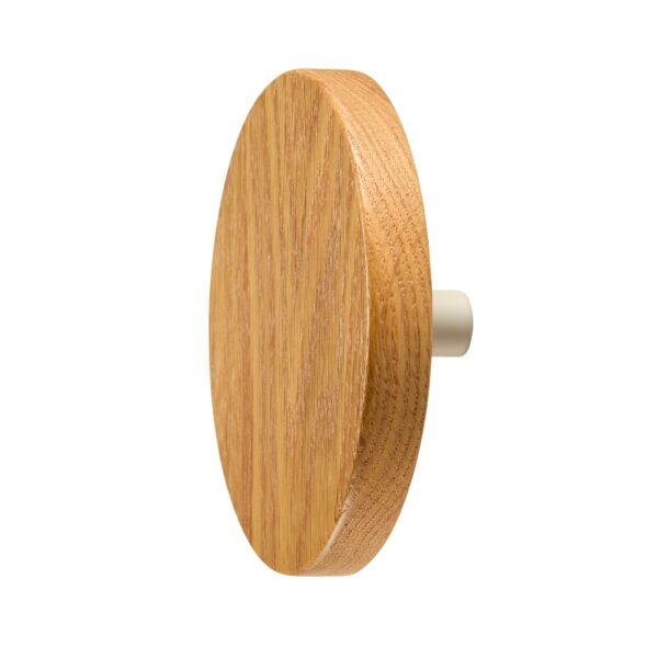 Wandhaken mit Eichenknopf groß