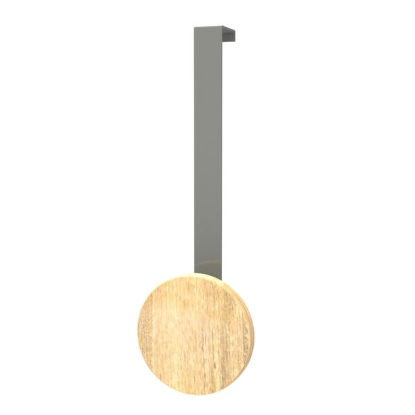 Türhaken mit Eichenknopf groß