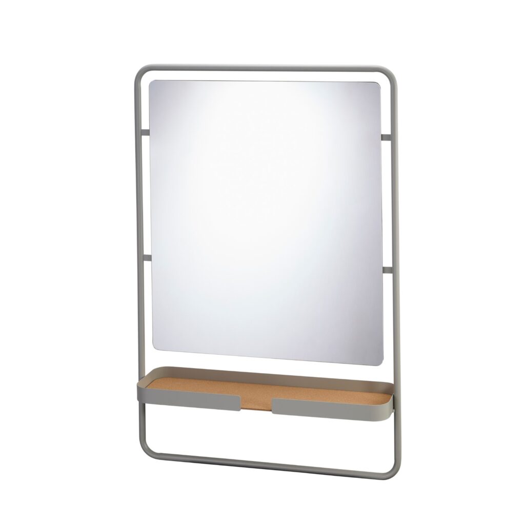 BIG HUG Wandspiegel - grau