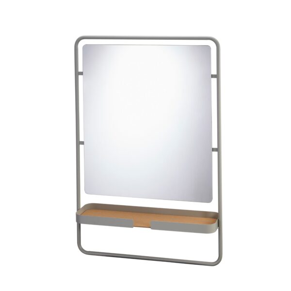 BIG HUG Wandspiegel - grau