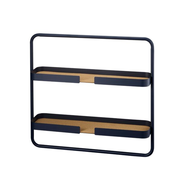 BIG HUG Wandregal niedrig - blau