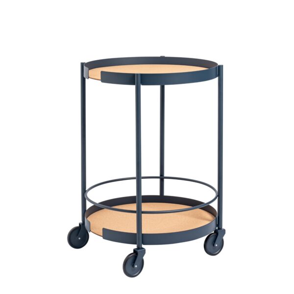 BIG HUG Servierwagen rund - blau