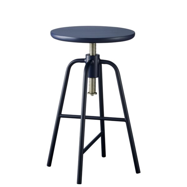 BIG HUG Hocker höhenverstellbar - blau