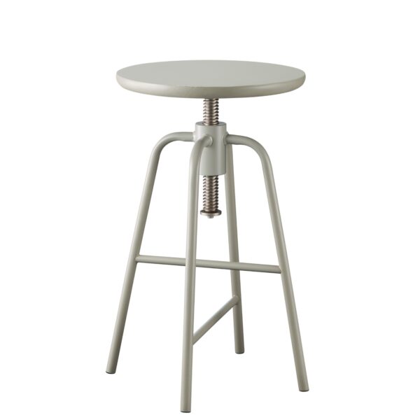 BIG HUG Hocker höhenverstellbar - grau