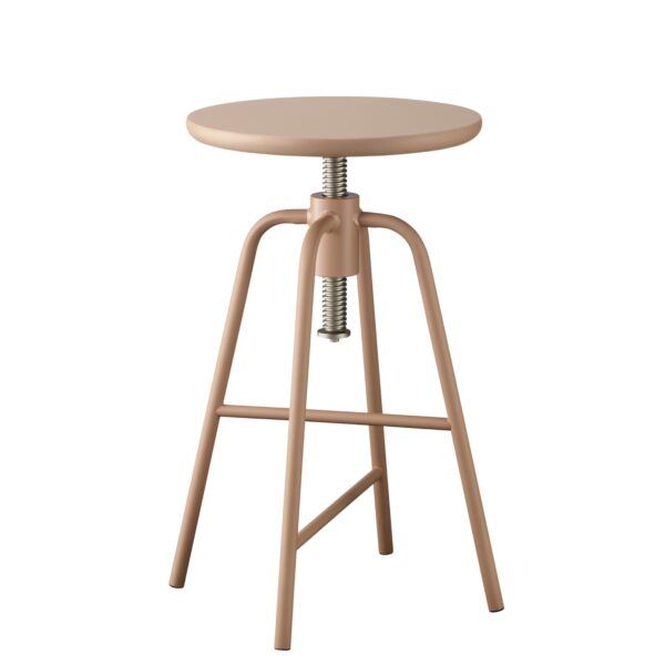 BIG HUG Hocker höhenverstellbar - rosa