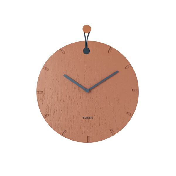 BIG HUG Wanduhr - braun