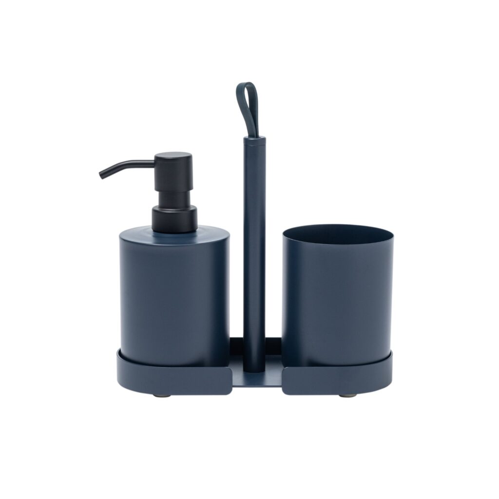 BIG HUG Soap dispenser set - Midnight blue