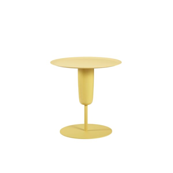 Column „Pole“ Beistelltisch – gelb